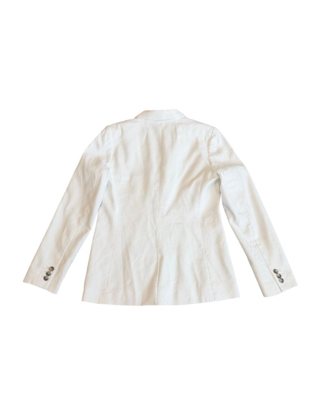 J. Crew Shawl Collar Linen Blend Single Button Tailored Blazer Size 6 Women's - Picture 7 of 13